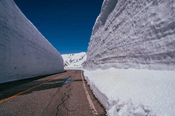 istock Snow valley in Tateyama, 2023 April 1497768148