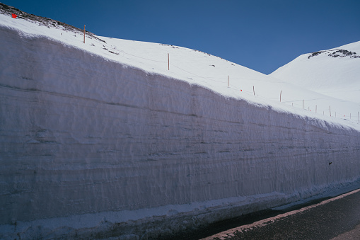 Snow valley in Tateyama, 2023 April