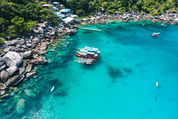 istock Beach and sea at Koh Tao, Thailand 1497770364