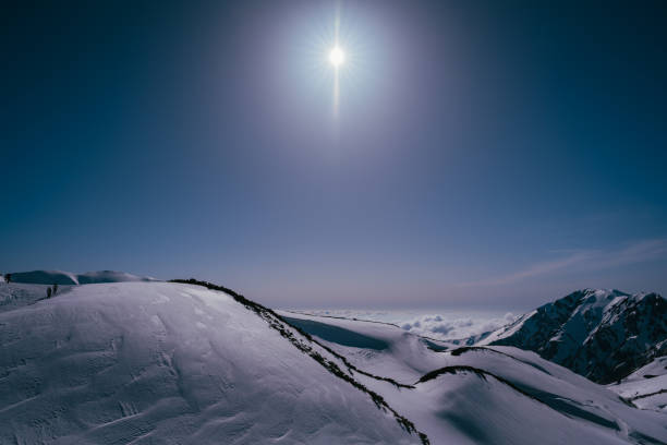 Amazing sunset from Murodo, Tateyama, 2023 April