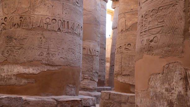 istock The Great Hypostyle Hall of Karnak Temple in Egypt. 1497781738