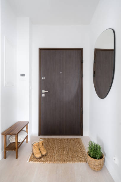 istock hallway with contemporary interior in stylish apartment 1497806853