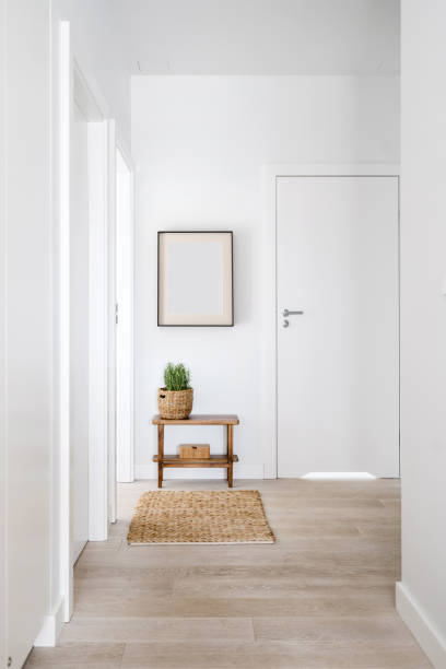 istock corridor with modern decor in contemporary apartment 1497807160