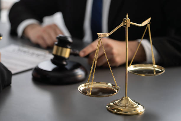 istock Shiny golden scale balance in background as justice symbol. Equilibrium 1497812701