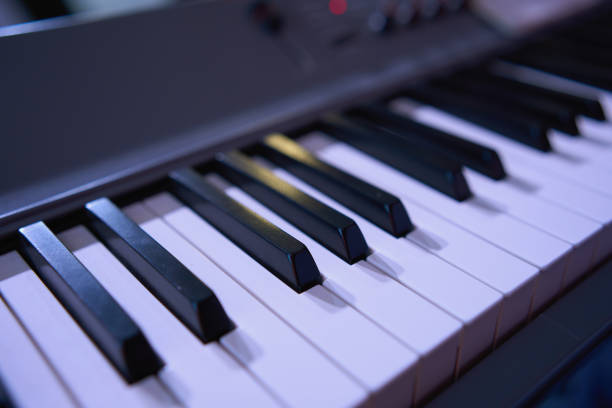 istock Electric Piano Isolated On White. Synthesizer. 1497813295