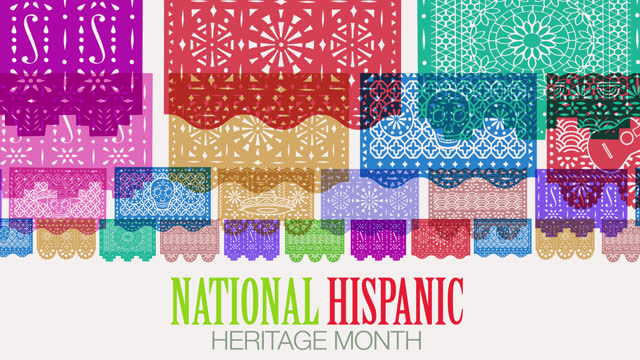 National Hispanic Heritage Month - Alpha Channel