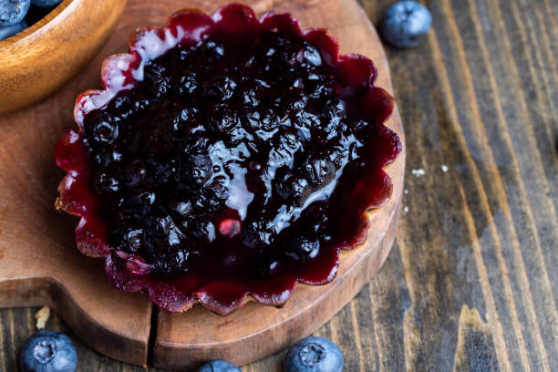 istock A fresh cake made of buttercream and blueberries 1497839744