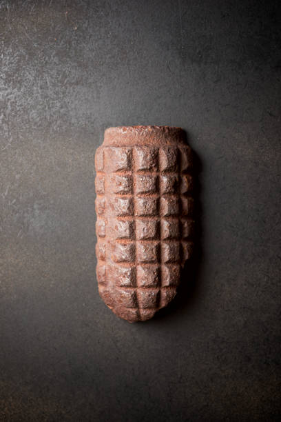 Piece of a hand grenade