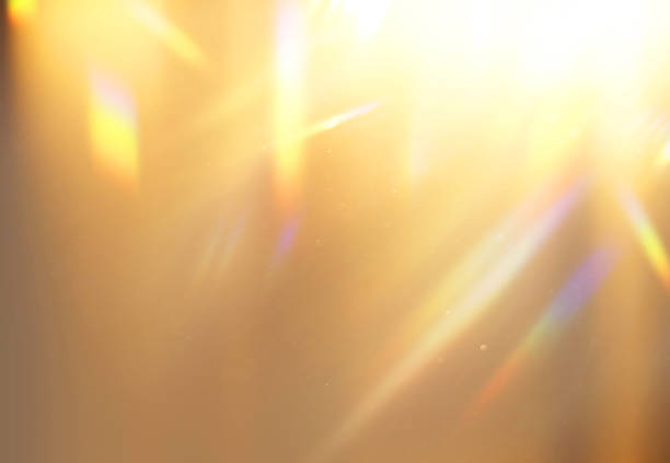 istock Glowing Background with Prism Light Rainbow Overlay.Prism Rainbow Light Leaks Overlays 1497861010