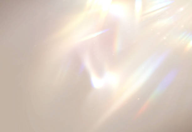 istock Glowing Background with Prism Light Rainbow Overlay.Prism Rainbow Light Leaks Overlays 1497861066