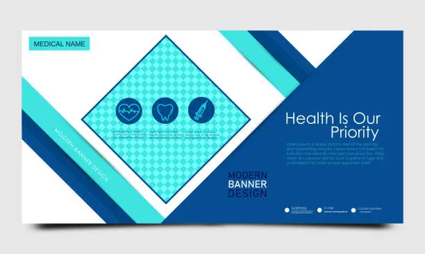 Vector illustration of Medical Social media Covers and post Design template