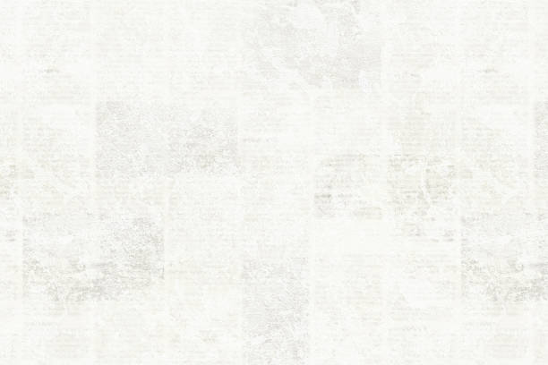 istock Newspaper paper grunge vintage old aged texture background 1497880614