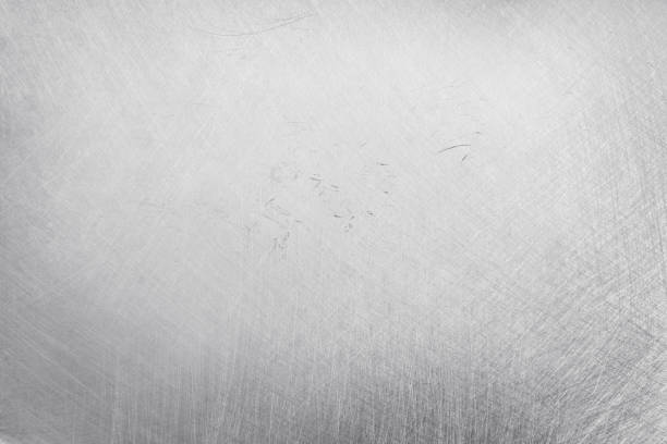 istock texture of old aluminum metal with scratch for background. 1497880745