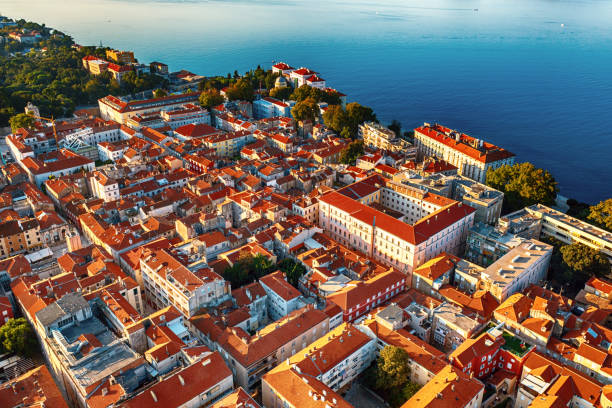 istock Top view of the Zadar, Croatia. 1497884863