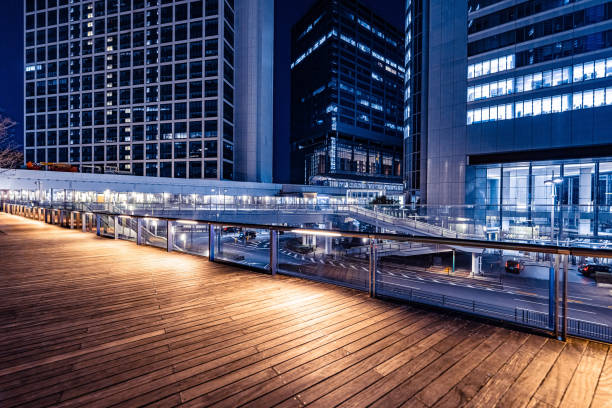 istock Skyscrapers and office park in Shiodome, Tokyo 1497905759