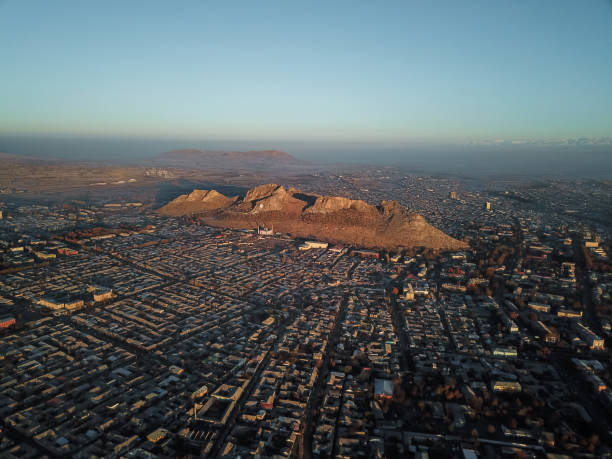 istock Aerial view of Osh city 1497907761