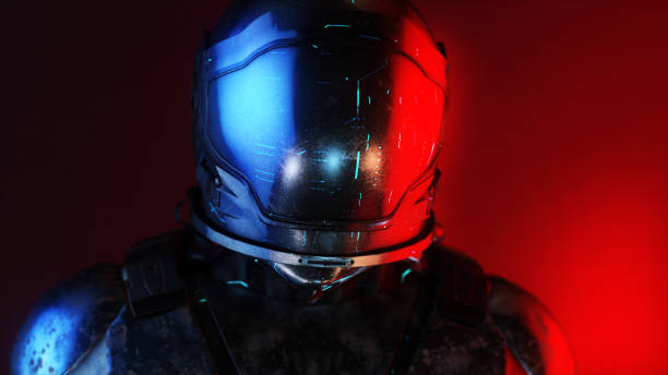 istock Exploring the Boundless Cosmos: A Visionary Astronaut in a Cutting-Edge Space Suit Embarking on a Celestial Odyssey. Highest Quality Render. 1497909177