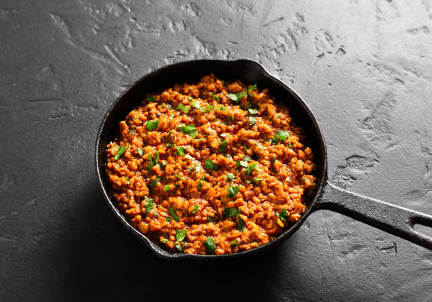 istock Keema curry in frying pan 1497909920