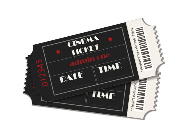 istock icon. Cinema tickets, movie night concept. Isolated on background. 1497914967