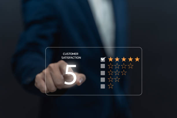 istock Customer review satisfaction feedback survey concept. 1497919234