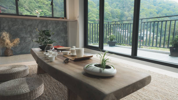 istock Tea house and tea product 1497921855