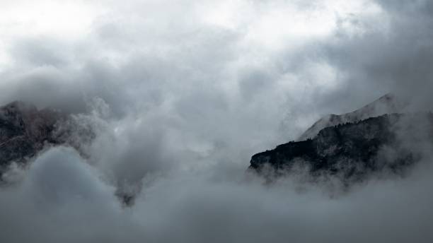 istock Mountains rising from the clouds. Dolomites, Italy 1497924167
