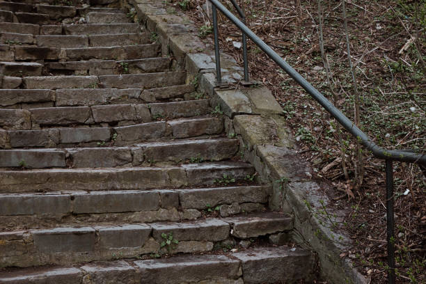istock stone stairs in the park, old stairs 1497925362