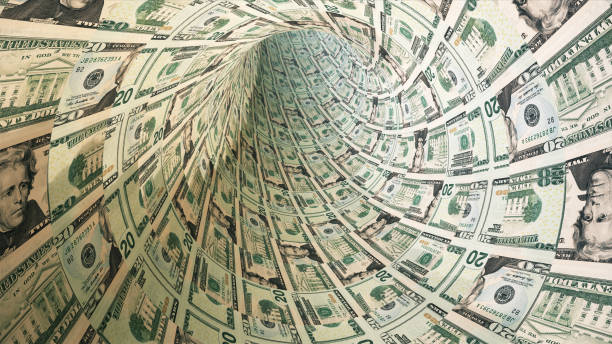 istock Flying forward in the $20 Covered Tunnel 1497930544