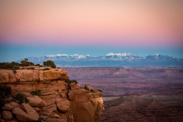 istock Stunning landscape featuring a dramatic rocky cliff formation in the foreground 1497930839