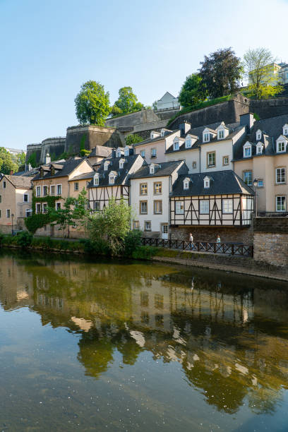 istock Alzette river in Luxembourg 1497934223