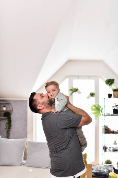 istock Father Showing Love Towards His Baby Son 1497938329