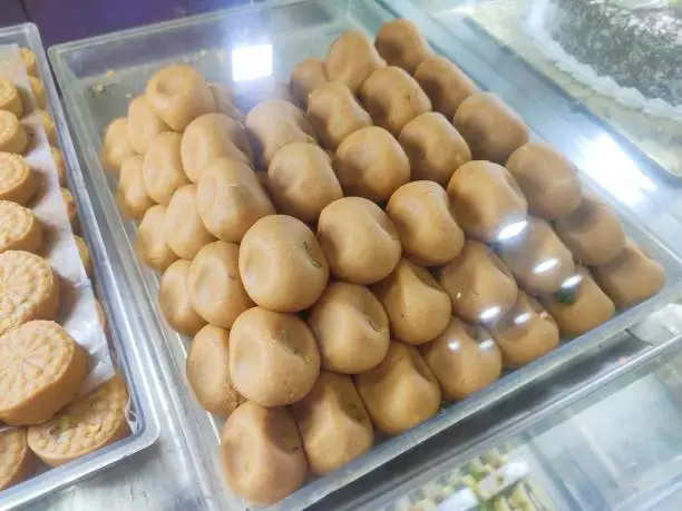 Photo of Pera is a mithai from the Indian subcontinent. It originated from Mathura, Uttar Pradesh, India. Usually prepared in thick, semi-soft, its main ingredients are khoa, sugar and traditional flavorings.