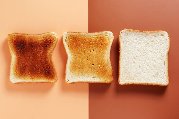 Slices of toasted bread