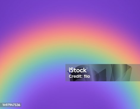istock Rainbow Glow Background Abstract 1497947536