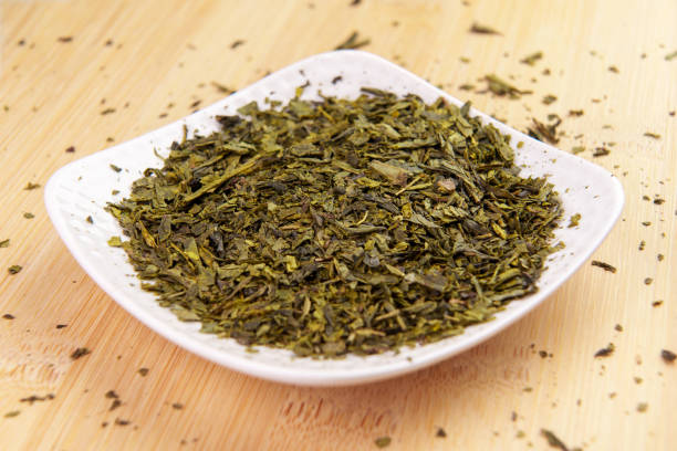 istock High quality green dried sencha tea leaves 1497954739