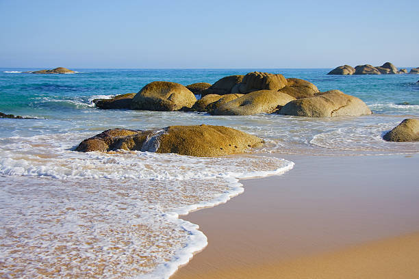 Sea Boulders stock photo