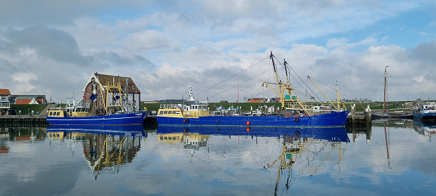 Harbour of Oudeschild in Texel