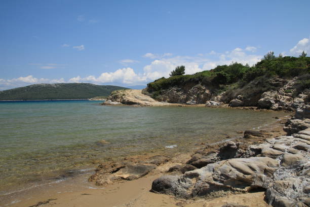 istock Blue lagoon beach of Saint Nicholas 1497959314