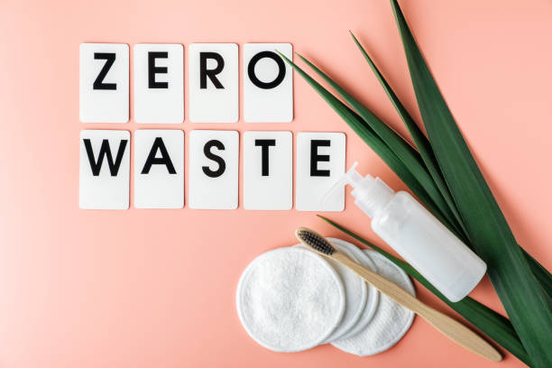 istock Zero waste, sustainable bathroom and beauty products. 1497965613