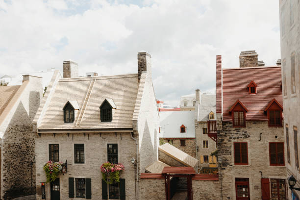 A beautiful neighbourhood in Old Quebec