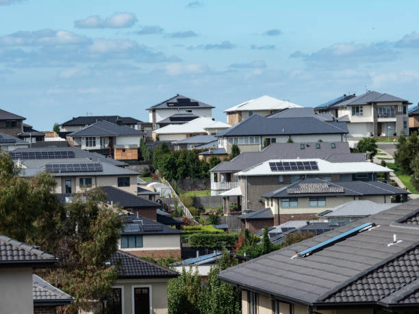 istock Suburban neighbourhood 1497990622