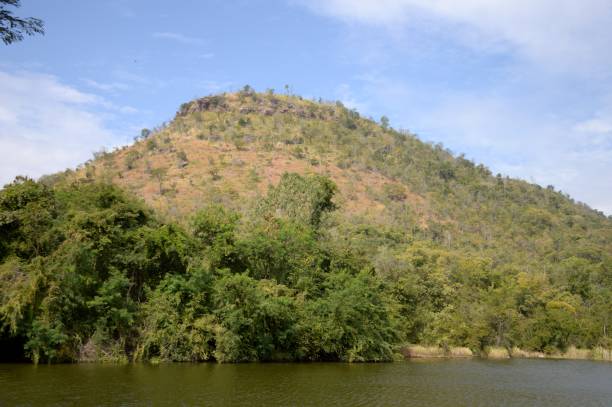 istock mountain and river in country Thailand 1498003968