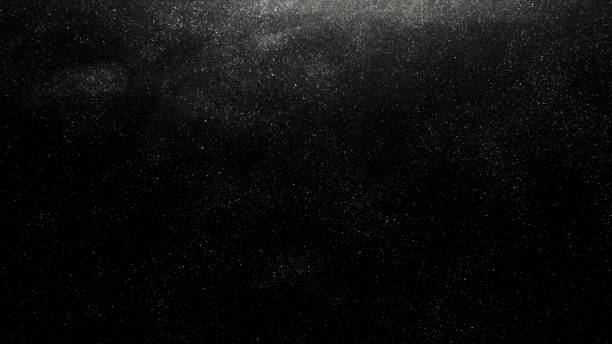istock Dust texture grain overlay night stars white black 1498011355