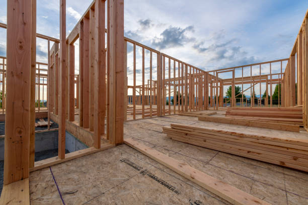istock A hillside new construction home being built in an upscale subdivision in Liberty Lake, Washington, a suburb of Greater Spokane Washington. 1498011485