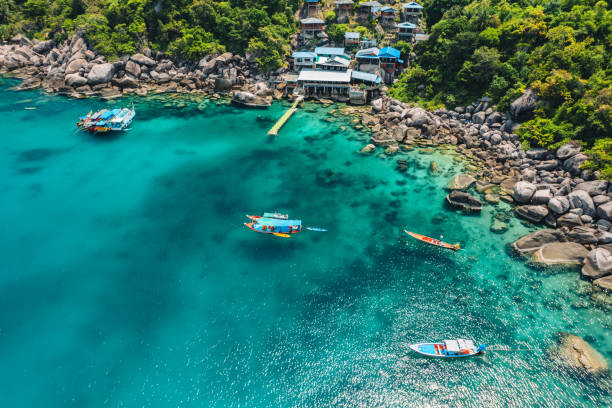 istock Beach and sea at Koh Tao, Thailand 1498039588