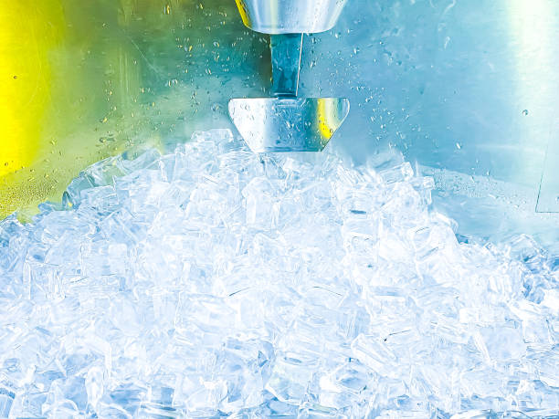 fabbricante di macchine per il ghiaccio - ice machine foto e immagini stock