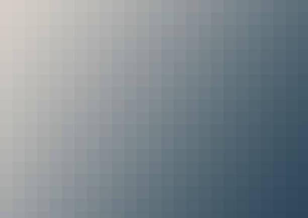 Abstract grey and white gradient of mosaic for texture background and backdrop. Graphic design with square shapes grid concept. Gradient background.