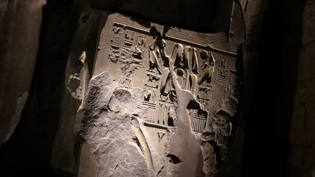 istock Ancient Egyptian relief at Luxor Temple in Egypt. 1498061220