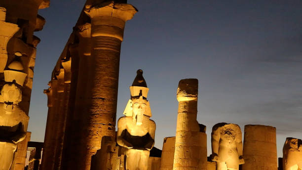 istock The courtyard of Ramses II at Luxor Temple, Egypt. 1498061709
