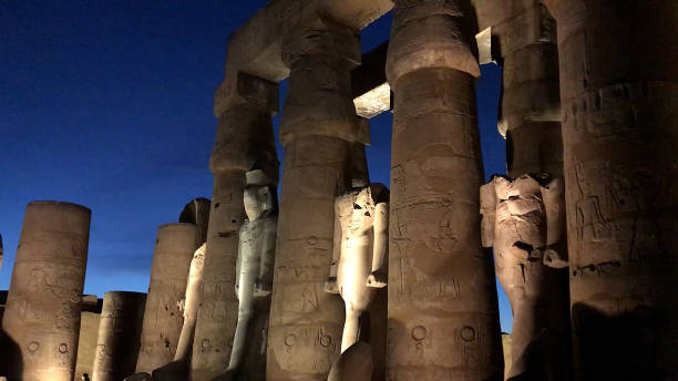 istock The courtyard of Ramses II at Luxor Temple, Egypt. 1498061711